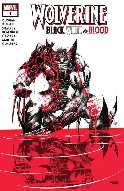 Leer Wolverine Black White And Blood Comic Online en Español