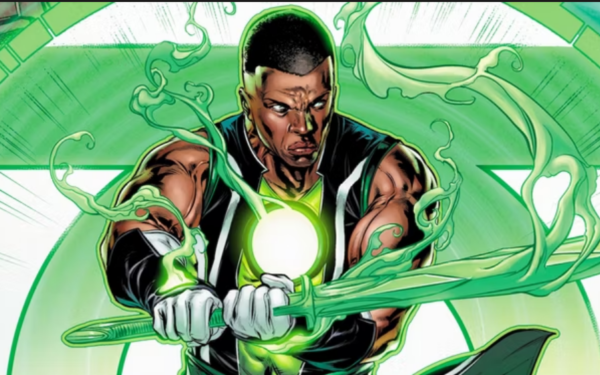 DC le da a Emerald Knight de John Stewart su primer cómic como un ex Linterna Verde